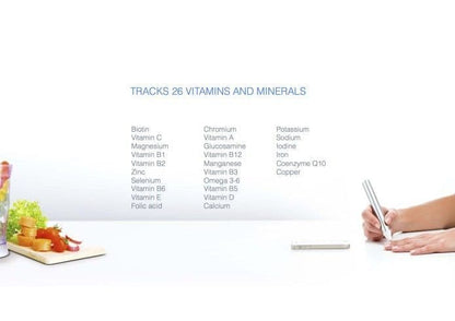 Vitastiq Family Vitamin Tracker - Track Vitamin C, Iron, Magnesium & More