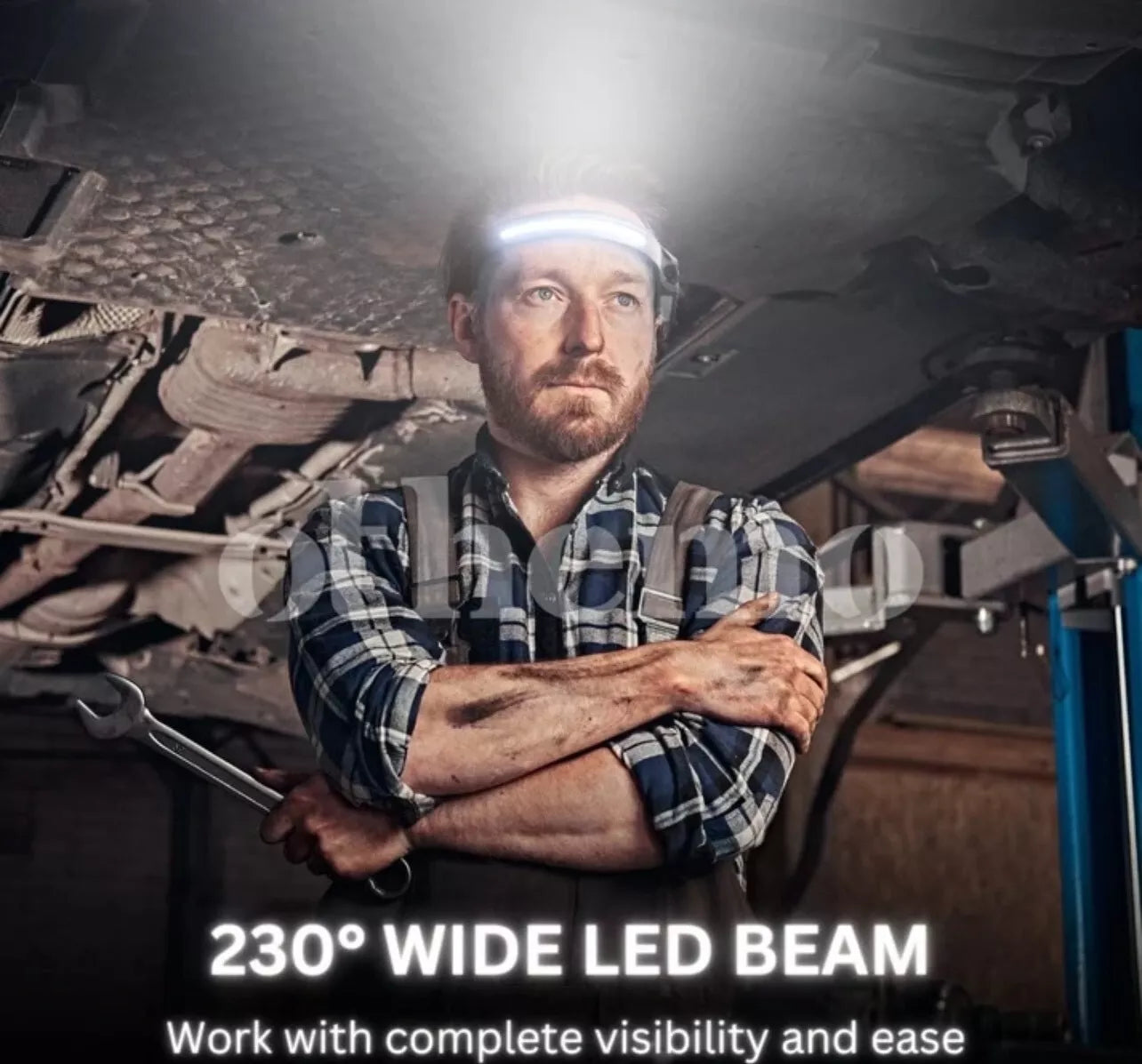 Headlight Torch, Front Side